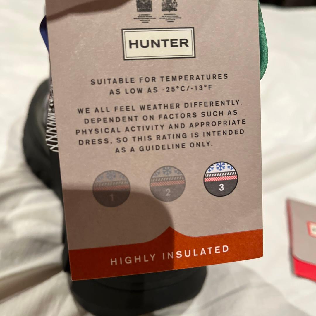 新品未使用【HUNTER】メンズ新品タグ付　箱付　スノーブーツ (26cm)