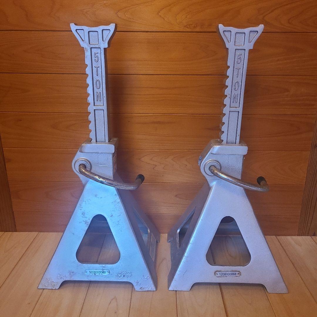 スナップオン　5TON　ジャッキスタンド　ペア　アルミ　レーシング
