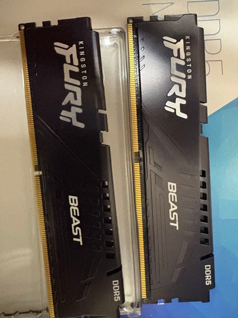 DDR5 メモリー Kingston 4800MHz 16G 2個セット