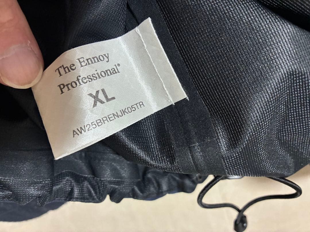 Envoy エンノイ 3LAYER SHELL HOODIE ネイビー XL