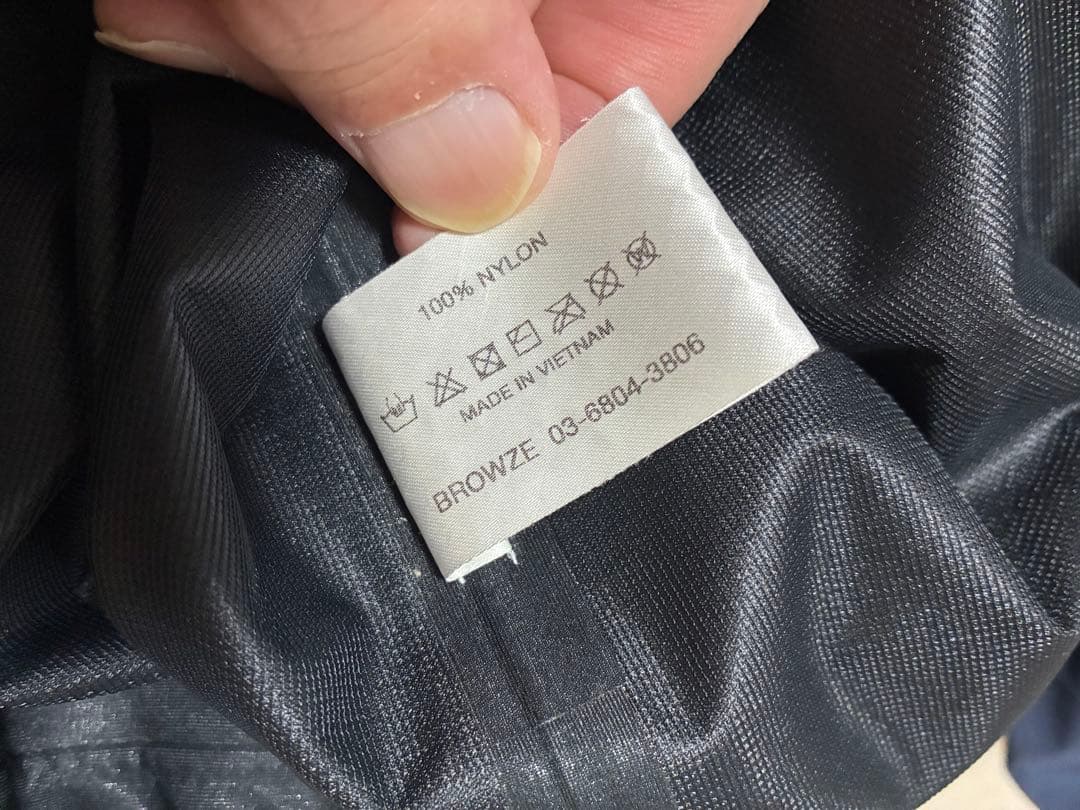 Envoy エンノイ 3LAYER SHELL HOODIE ネイビー XL