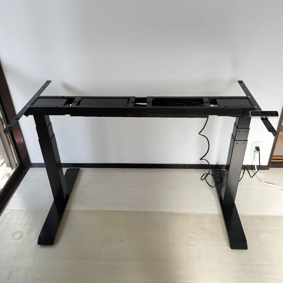FLEXISPOT スタンディングデスク 電動式昇降デスク E7 ブラック脚のみ