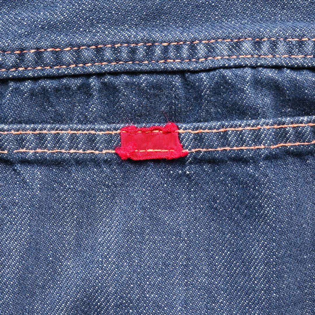 BIG SMITH 60-70's デニムペインターパンツ ブルー W38相当