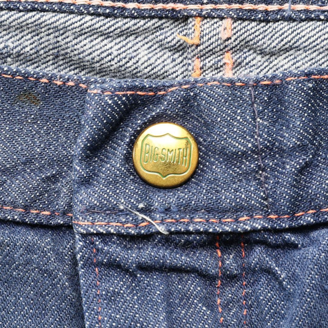 BIG SMITH 60-70's デニムペインターパンツ ブルー W38相当