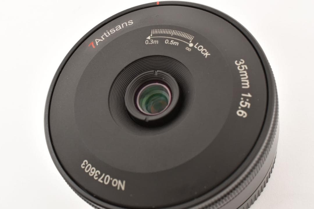 164 七工匠 7Artisans 35mm 1:5.6 SONY Eマウント
