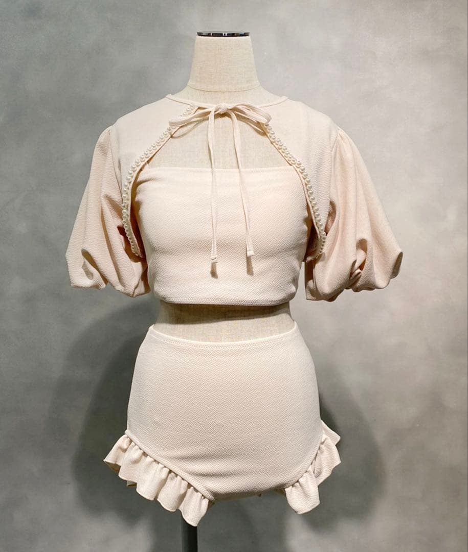 NICE CLAUP パールボレロセットswimwear