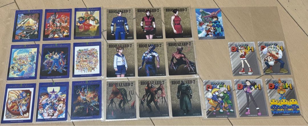 カードダスマスターズ ALL CAPCOM WORLD 98（157枚）