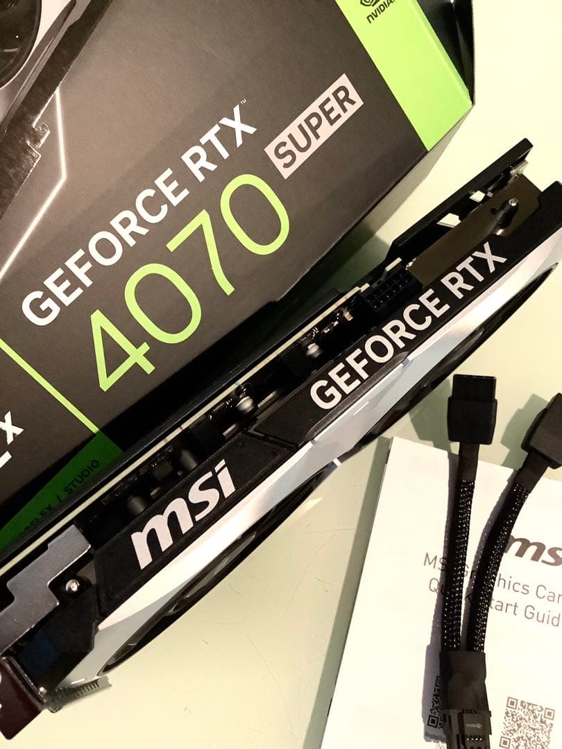 グラフィックボード・グラボ・ビデオカード MSI / GEFORCE RTX 4070 SUPER OCedition