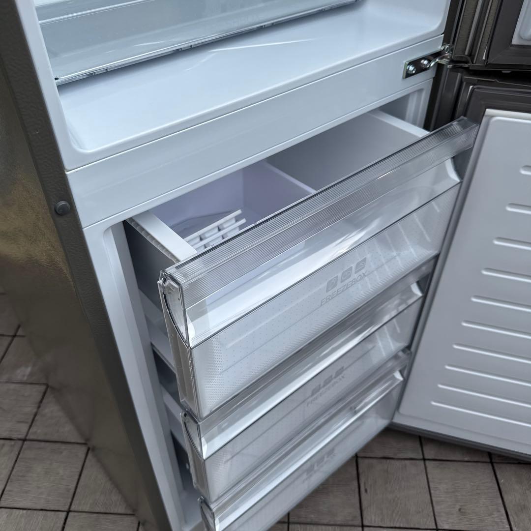 ほぼ未使用 Haier 2024年製 冷蔵庫 スリムタイプ幅59cm /270L