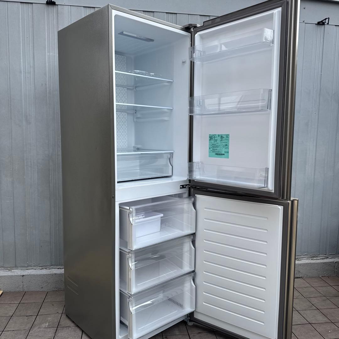 ほぼ未使用 Haier 2024年製 冷蔵庫 スリムタイプ幅59cm /270L