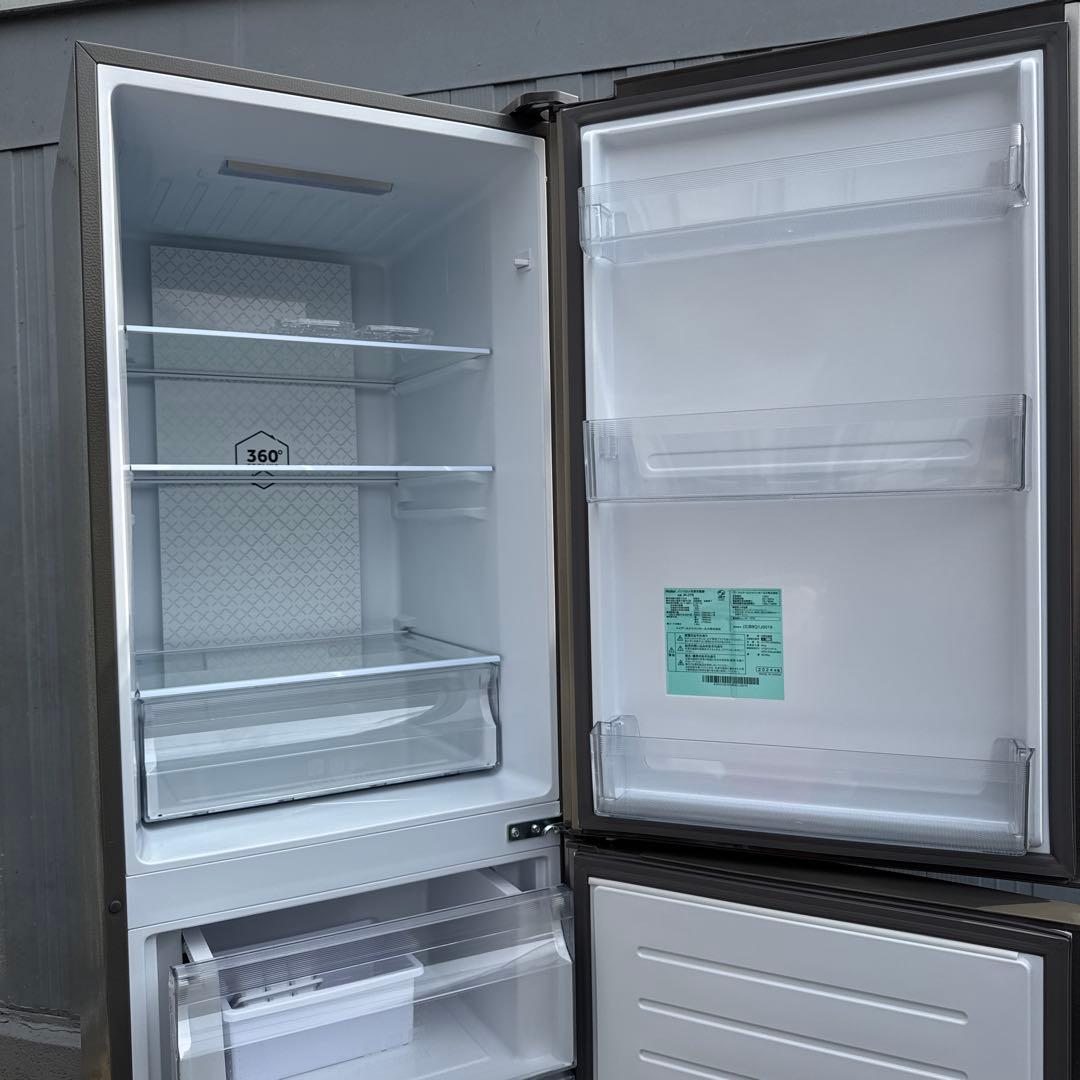 ほぼ未使用 Haier 2024年製 冷蔵庫 スリムタイプ幅59cm /270L