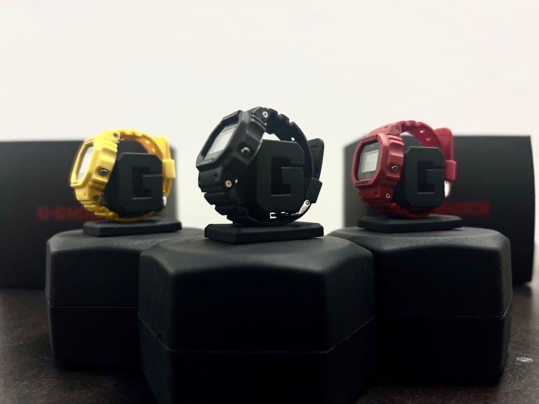 カシオ・リングウォッチ4点セット