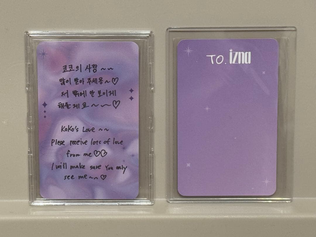 d*7様 izna KOKO ココ　KCON LA 限定　iland2 公式　オ