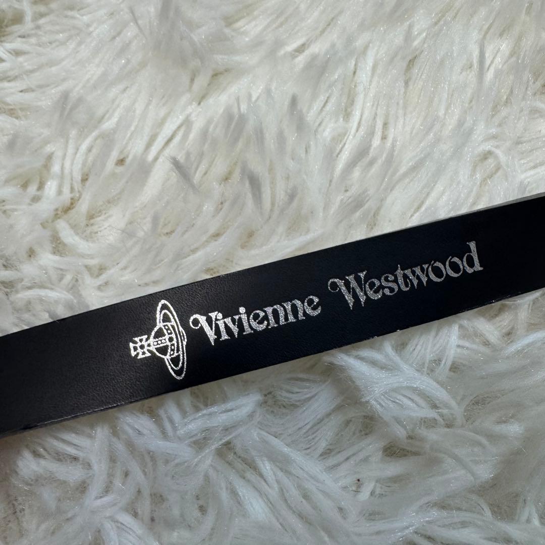 Vivienne Westwood レザー　ベルト　オーブ　カラー(ブラック)