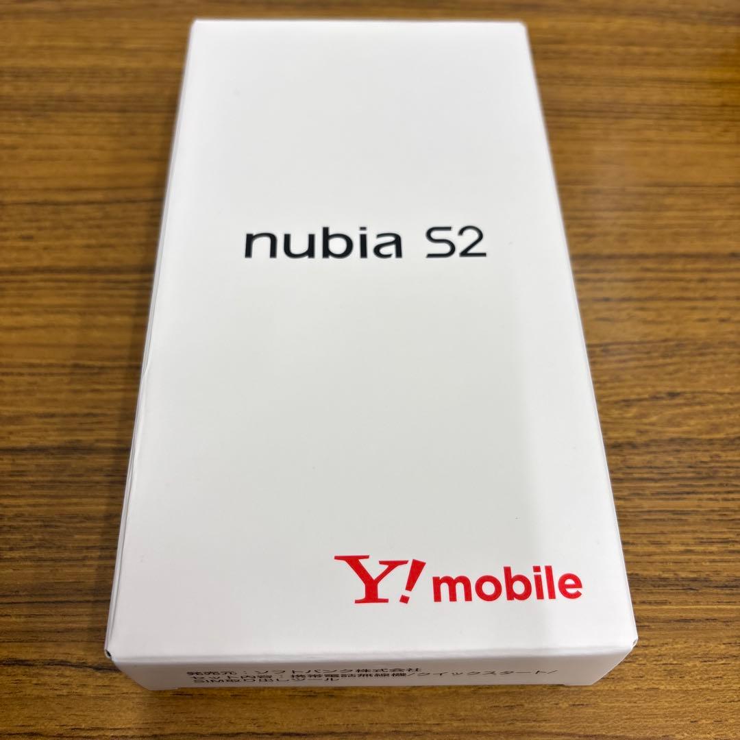 【新品・未使用品】nubia S2 本体 ホワイト　128G