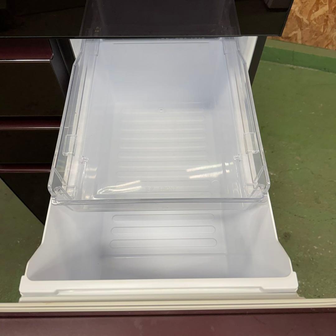 277 シャープ　大型冷蔵庫　500L強　小型　家庭用　自動製氷　右開き