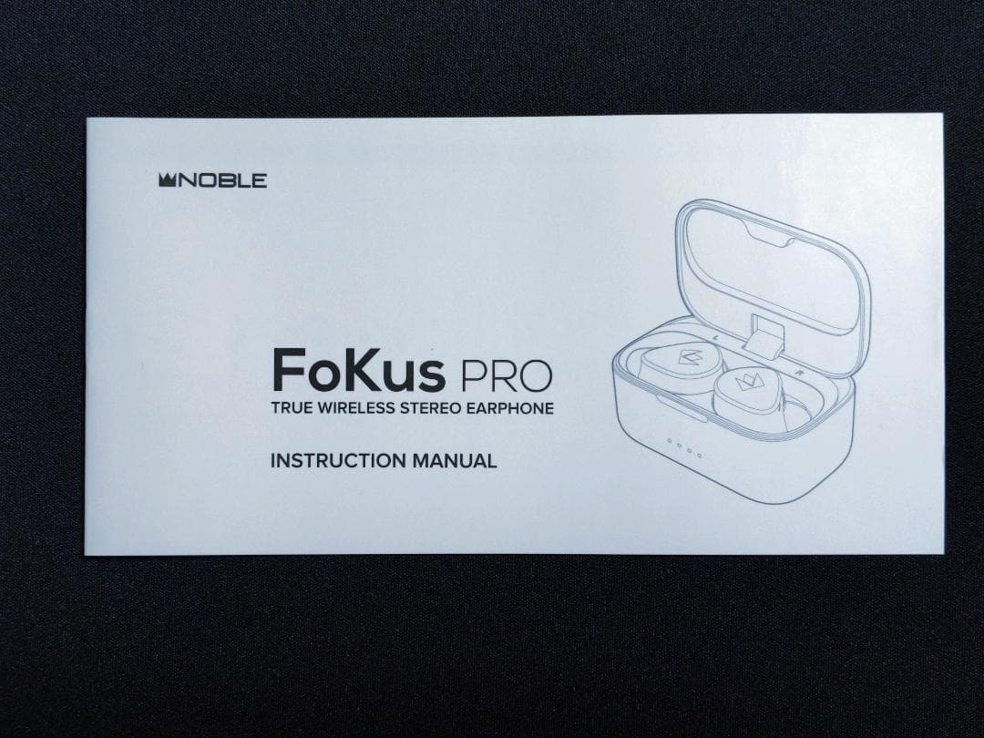 Noble FoKus PRO ワイヤレスイヤフォン