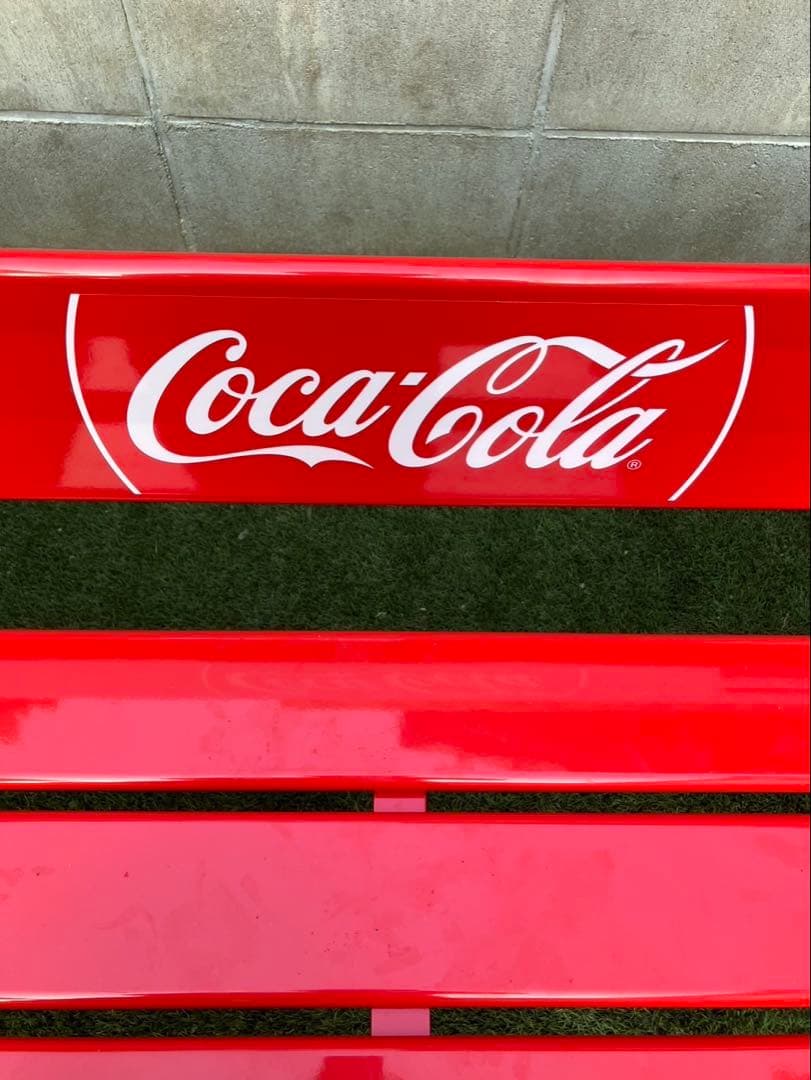 送料込み　新品未使用　非売品コカ・コーラ ベンチ 椅子・チェア　コカコーラ