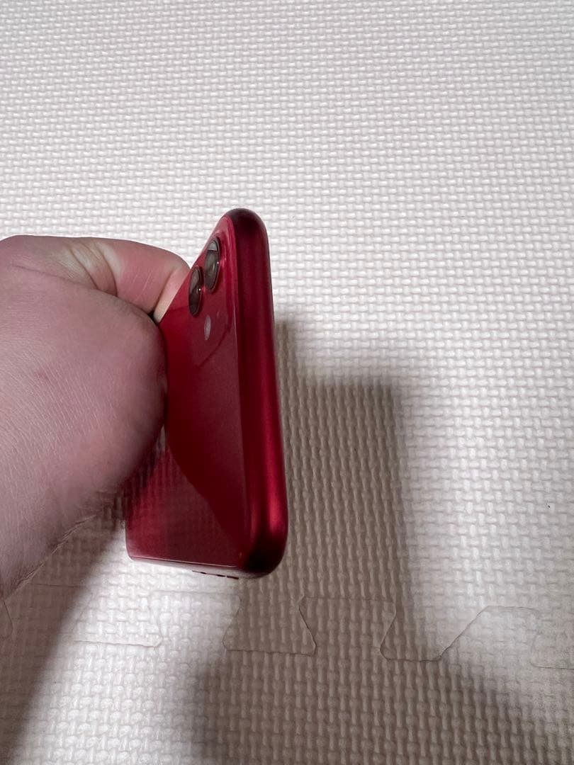 美品 Apple iPhone 11 本体 64G レッド Softbank