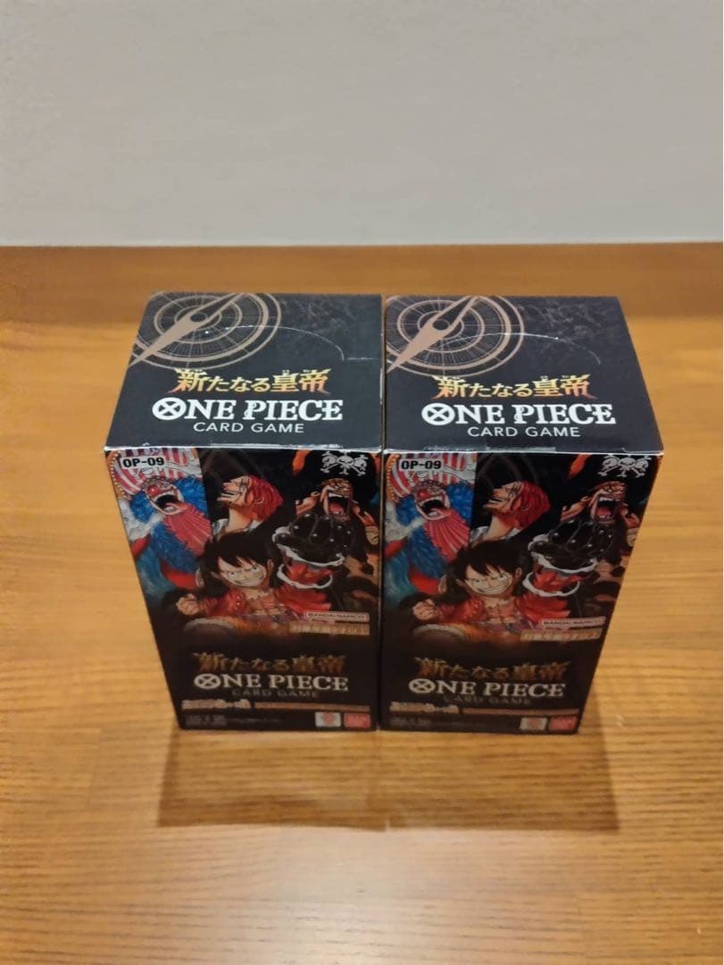 ワンピースカード 新たなる皇帝 2BOX 新品未開封【テープ付き】