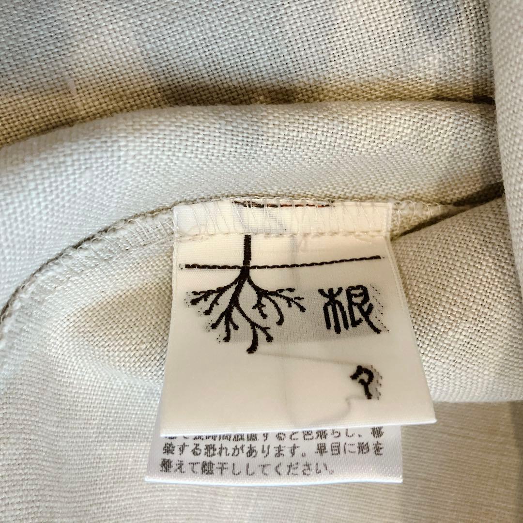 群言堂 根々　リネンワンピース 石見銀山生活文化研究所