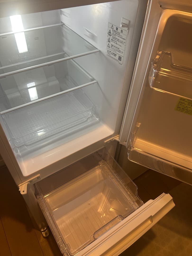 2021年製SHARP シャープ冷蔵庫 152L SJ-D15G-W