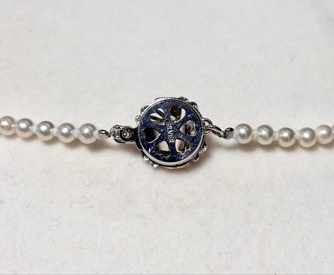 処分価格！①照り最強オーロラ彩凛レベル3.5-4.0mm アコヤ真珠ベビーパール