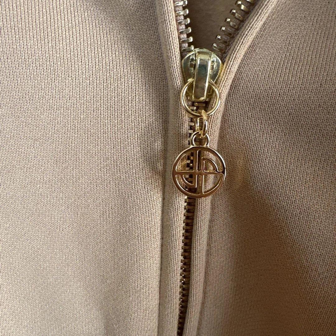 PATOU フード付きベージュパーカー XS