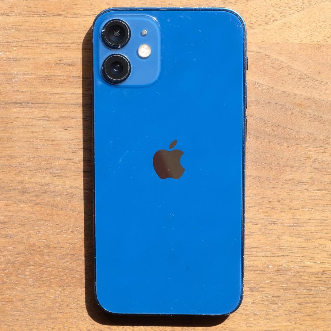 iPhone 12 mini 128gb ブルー 青 SIMフリー 残79%