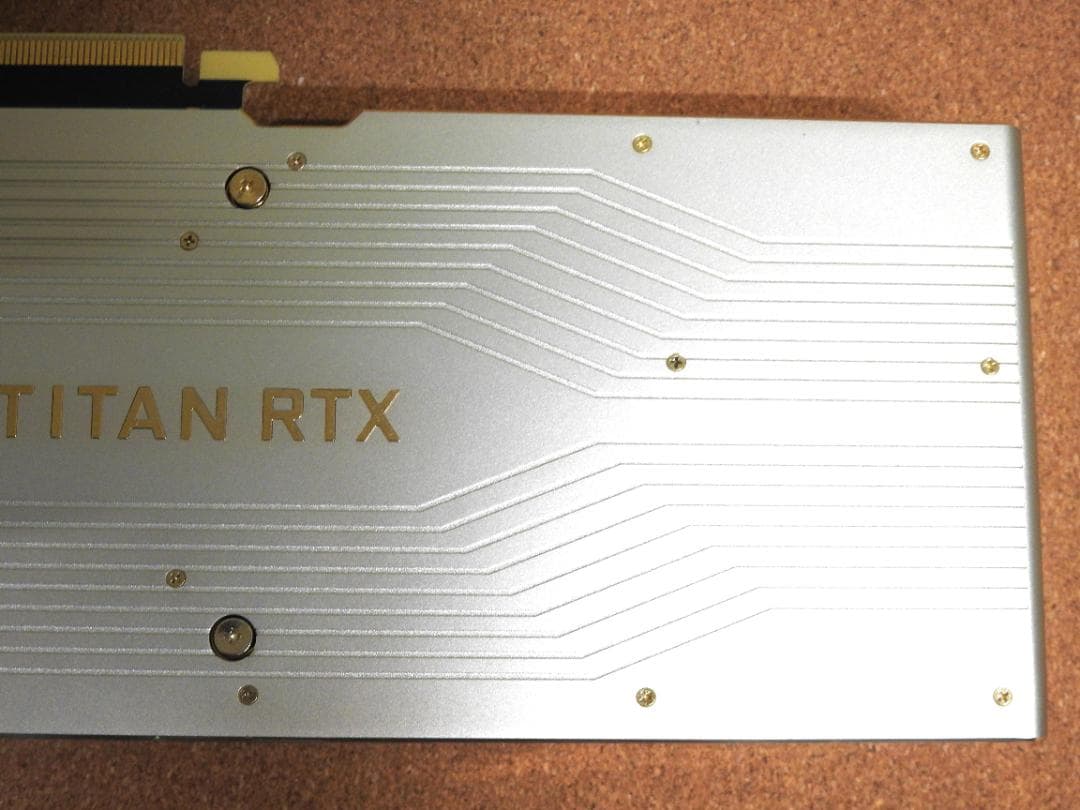 【美品・動作確認済】NVIDIA TITAN RTX