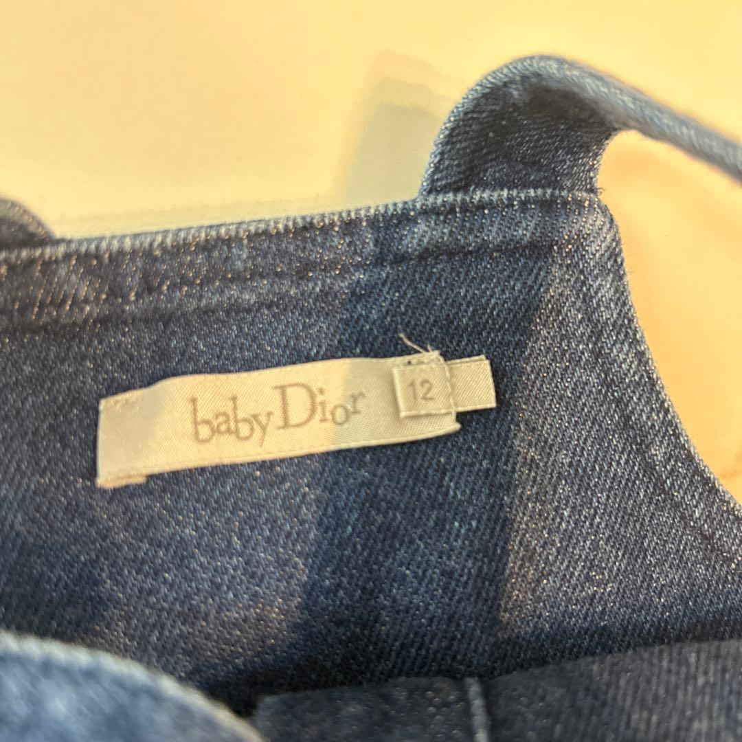 Dior デニムジャンバースカート 90cm~