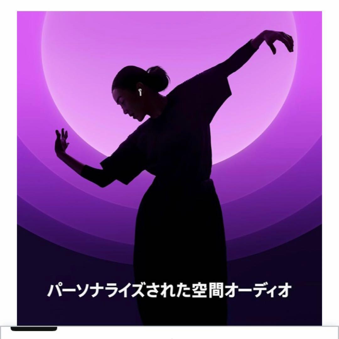 Apple AirPods 4 アクティブノイズキャンセリングワイヤレスイヤホン