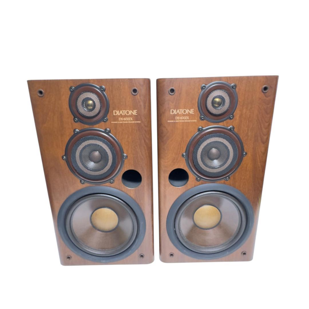 ①　DIATONE DS-600ZX 3way バスレフ 大型スピーカー