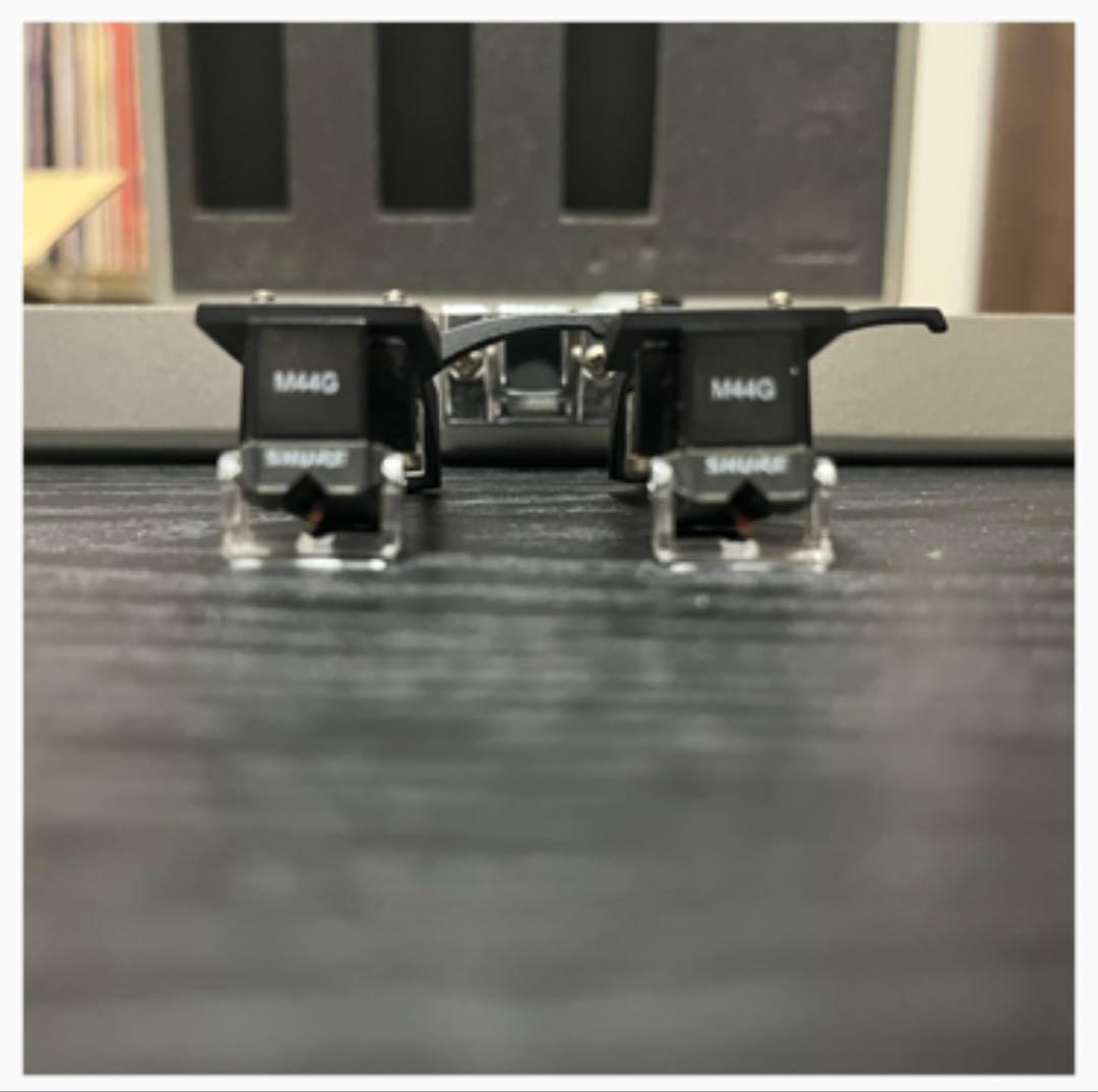 【早い者勝ち】SHURE M44G カートリッジ ヘッドシェル2個＋オマケ複数
