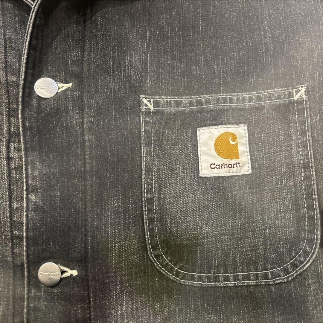 トミー【希少】Carhartt カバーオール ブラックデニム　カバーオール