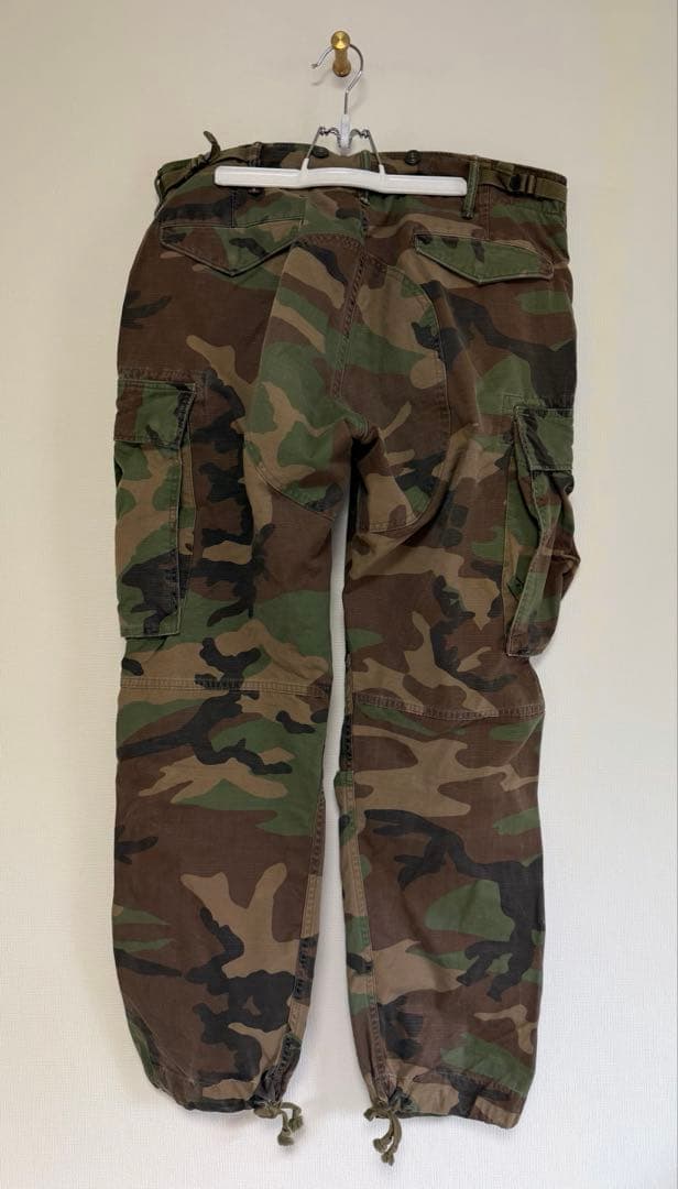 RRL ダブルアールエル　迷彩　パンツ　ラルフローレン　ミリタリー　カモフラ
