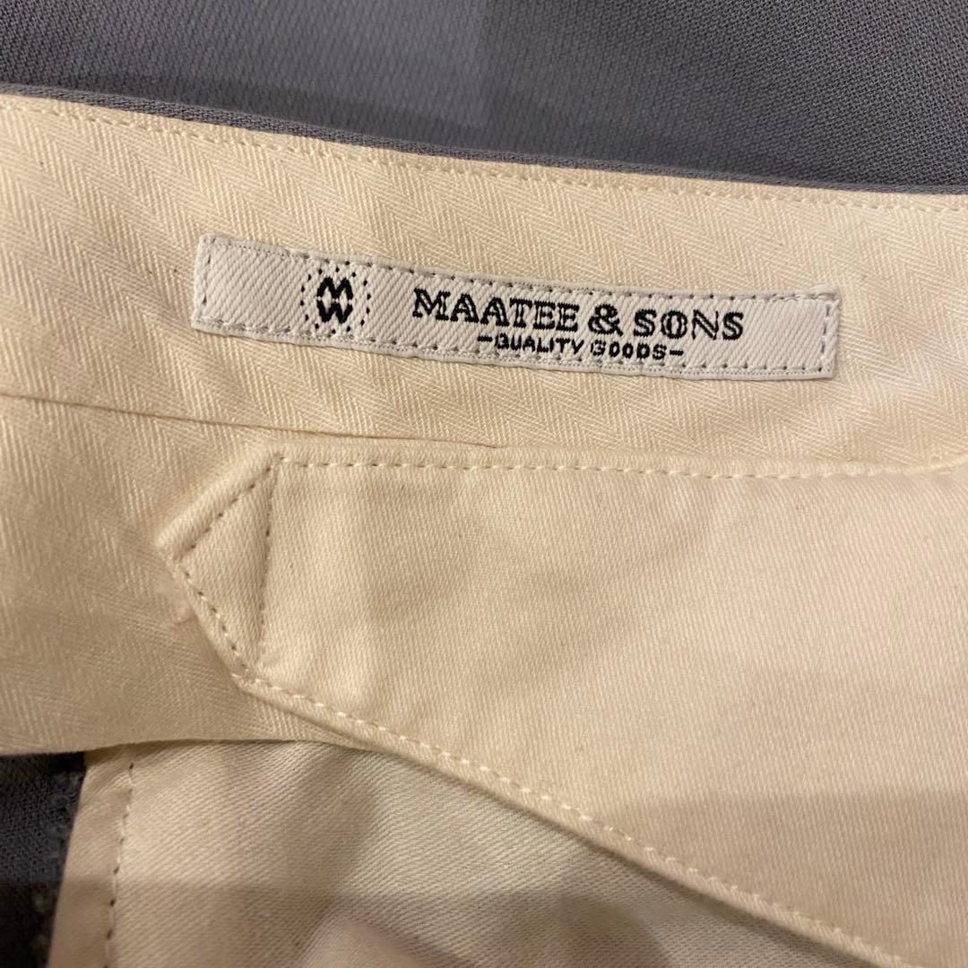 MAATEE&SONS 俺のCHINO-PAN 薄BLUE