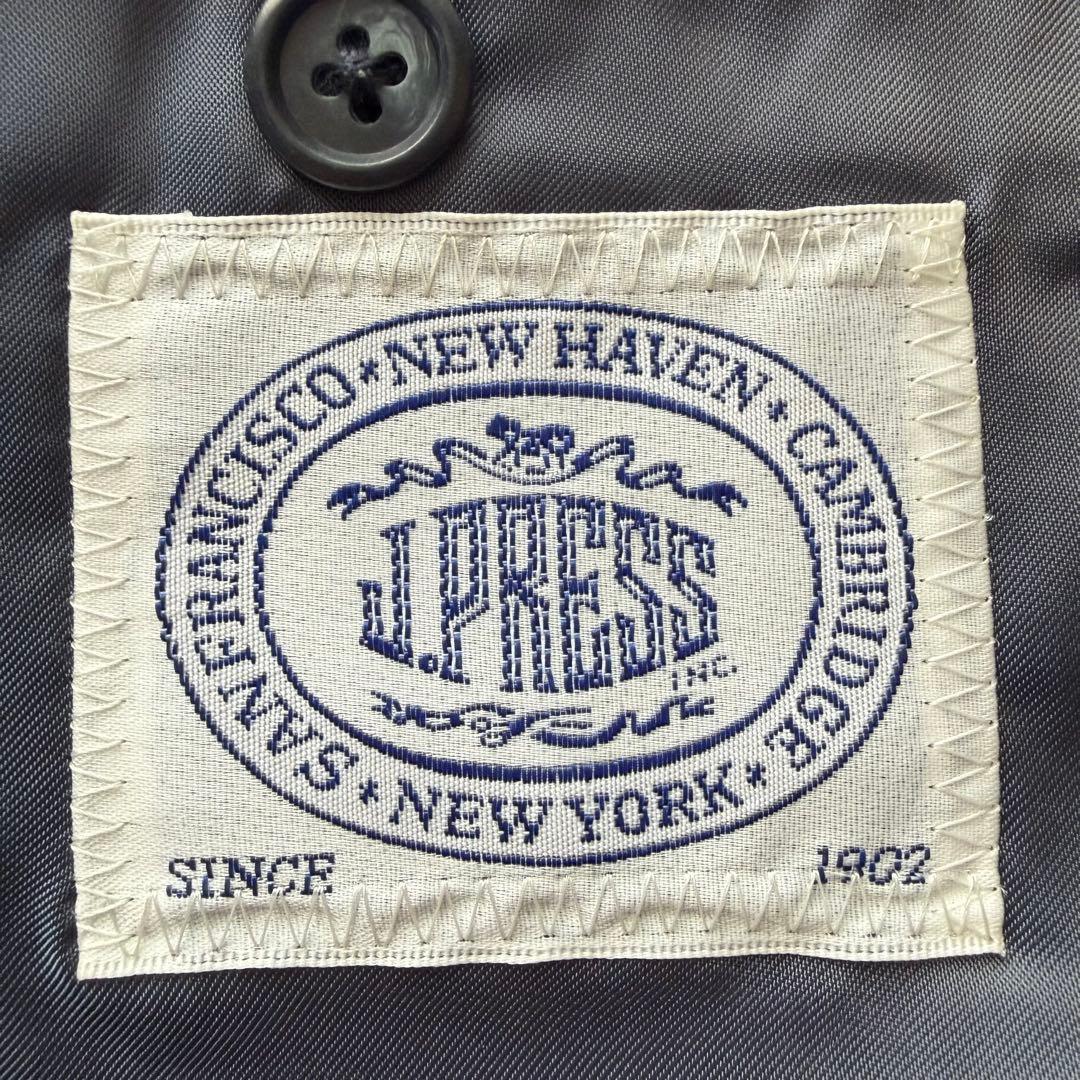 美品【ジェイプレス】 紺×緑 ブラックウォッチ 金ボタン M相当