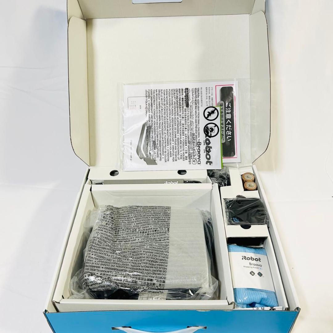 新品未使用 iRobot ブラーバ381j 床拭きロボット 水拭き Braava