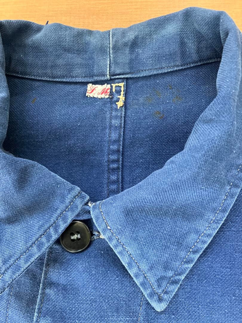 ナ*ン様 【60s】フレンチワークカバーオールVINTAGE フランス製ビンテー