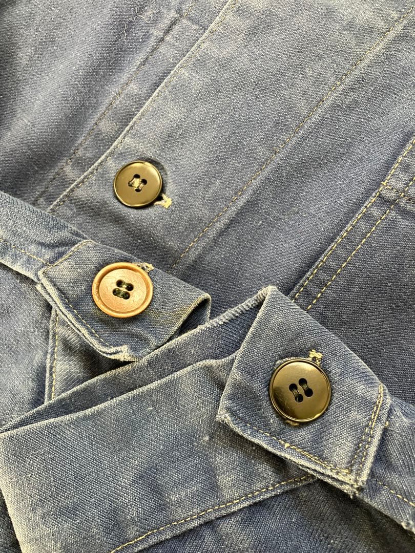 ナ*ン様 【60s】フレンチワークカバーオールVINTAGE フランス製ビンテー