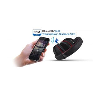 オースダム Bluetooth 4.0 ワイヤレス ANC7 ブラック レッド