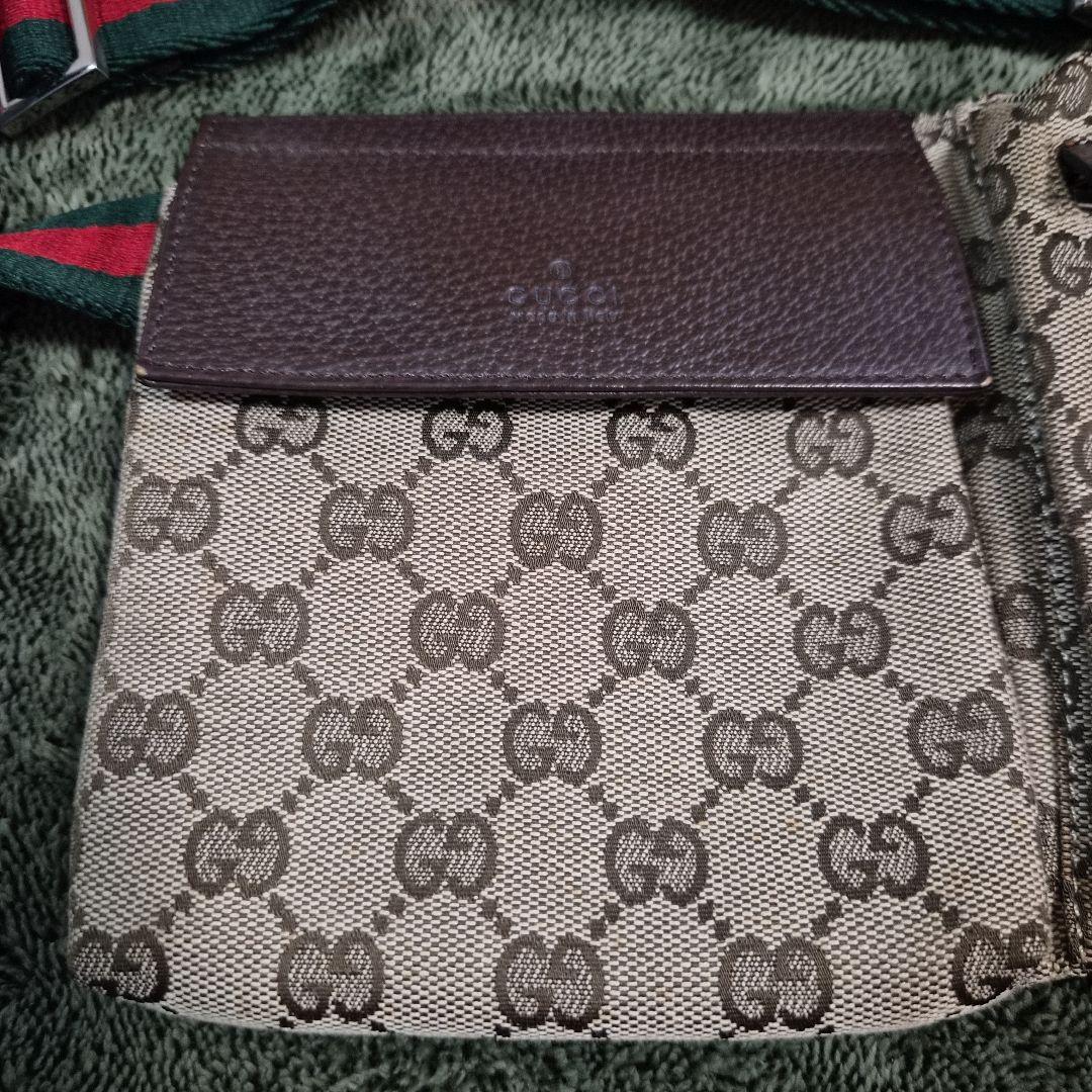 GUCCI ボディバッグ　ウエストポーチ　未使用　汚れ有り　男女兼用