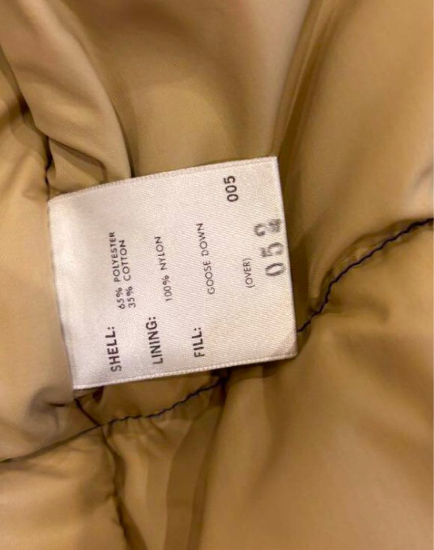 80S　NORTH FACE　茶タグ　ダウンベスト　USA製　ヴィンテージ　美品