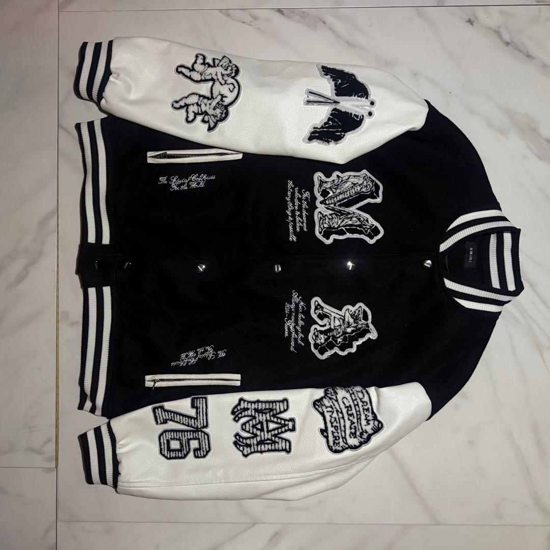 Angel Varcity Jacket Amiri 2度着用