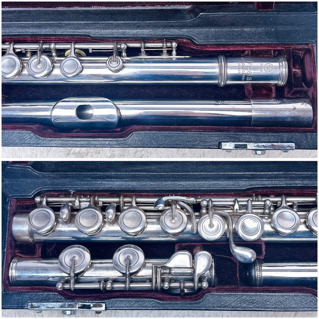 YAMAHA ヤマハ YFL-63 総銀製 Eメカ ハンドメイド フルート