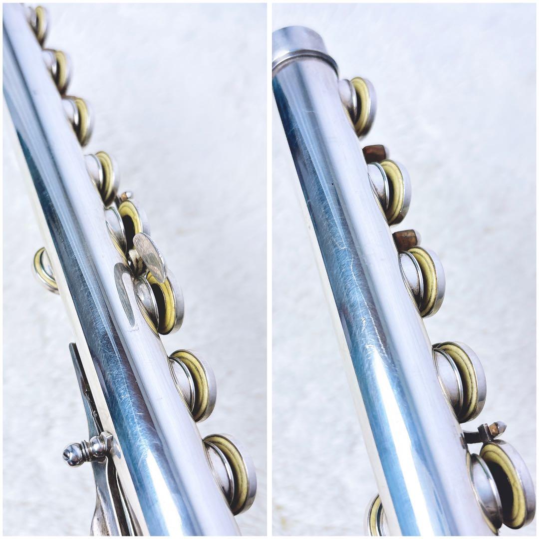 YAMAHA ヤマハ YFL-63 総銀製 Eメカ ハンドメイド フルート