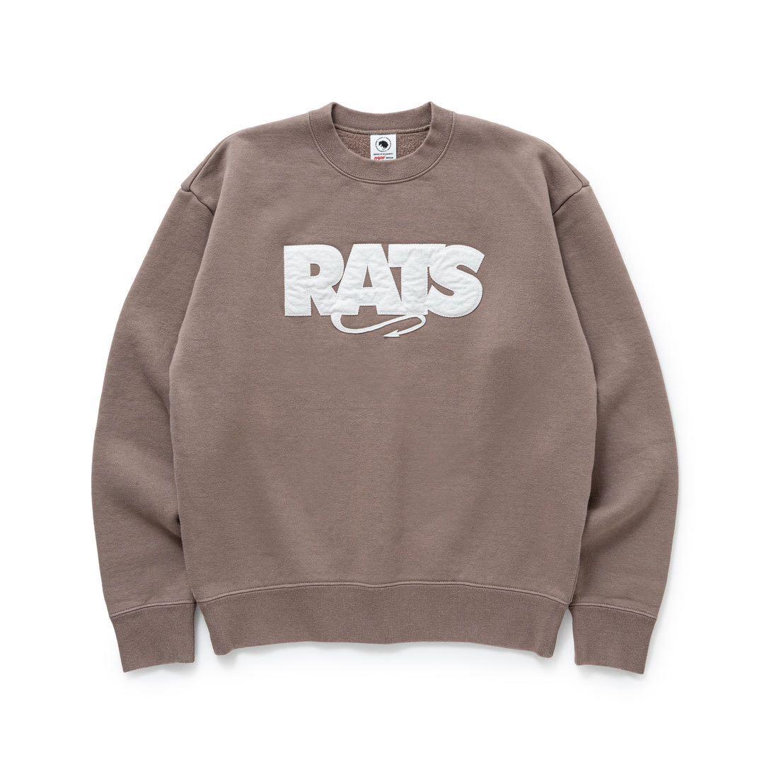 タ*カ様 RATS BOX LOGO CREW NECK SWEAT M