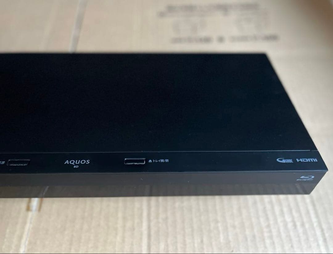 SHARP AQUOS 2B-C10CW1 HDD＆ブルーレイレコーダー