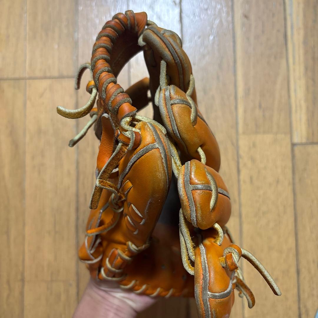 M*o様 ミズプロ 硬式グローブ オレンジ